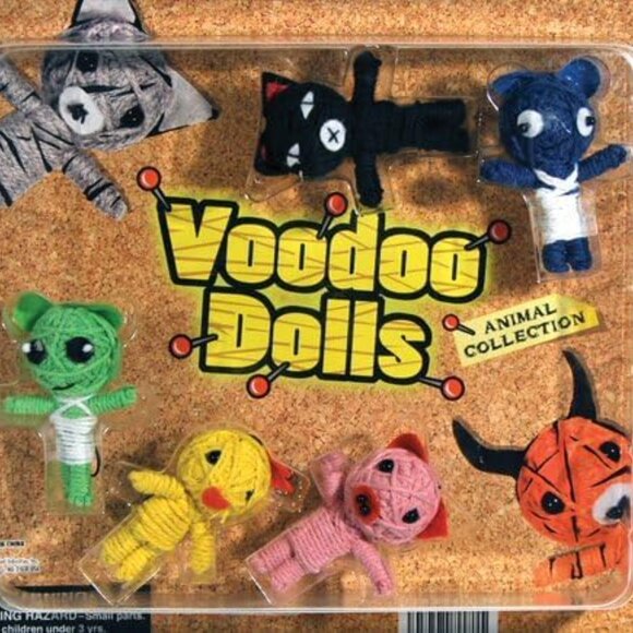 String Voodoo Dolls - Set of 13 Critter Dolls - Picture 2 of 2
